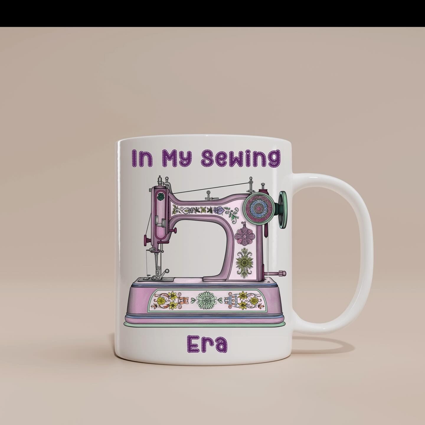 In My Sewing Era – Vintage Sewing Machine Mug