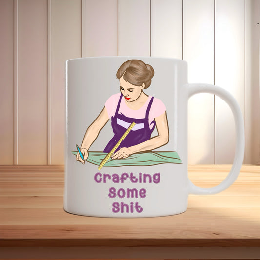 Crafting Some Sh*t – Fun & Sassy Craft Mug
