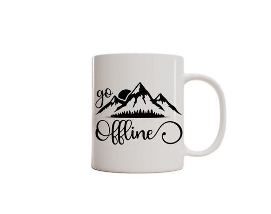 Hiking-Themed charity Mug. (Offline)