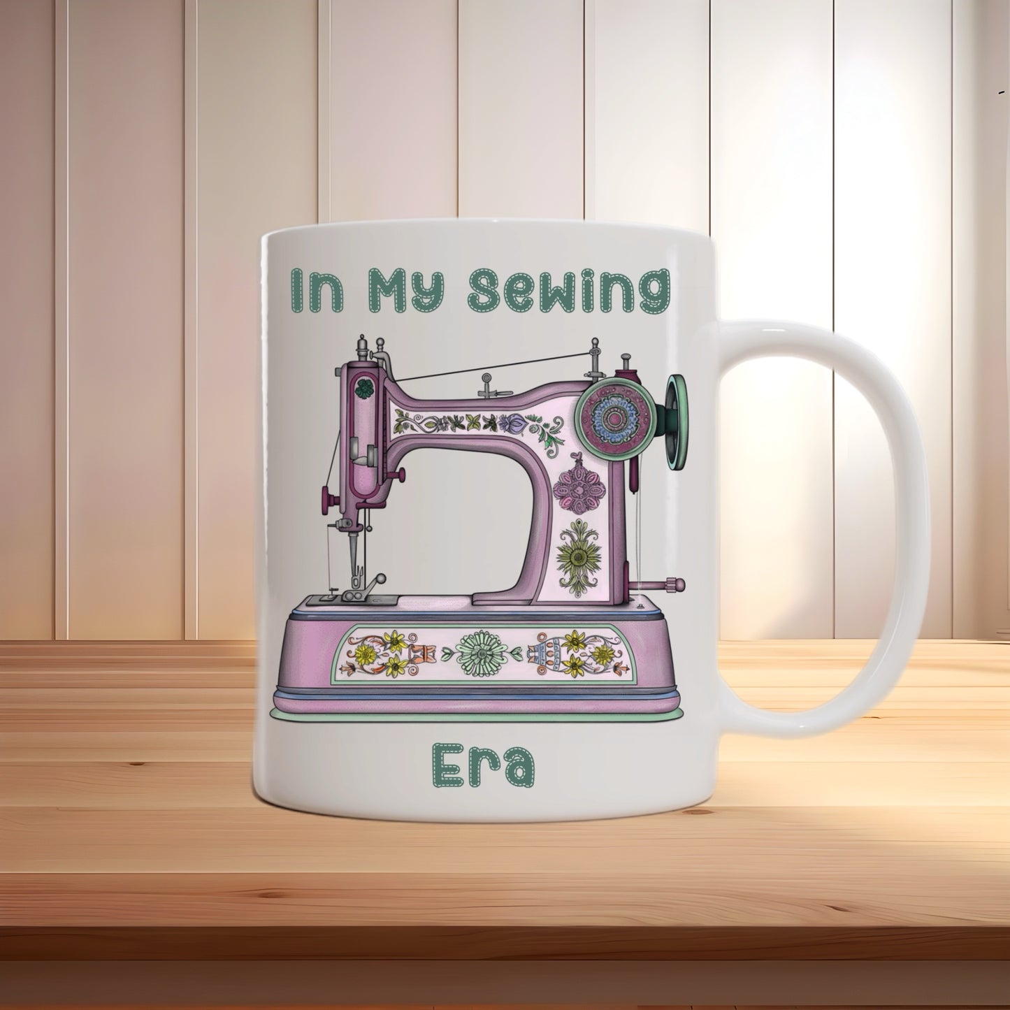 In My Sewing Era – Vintage Sewing Machine Mug