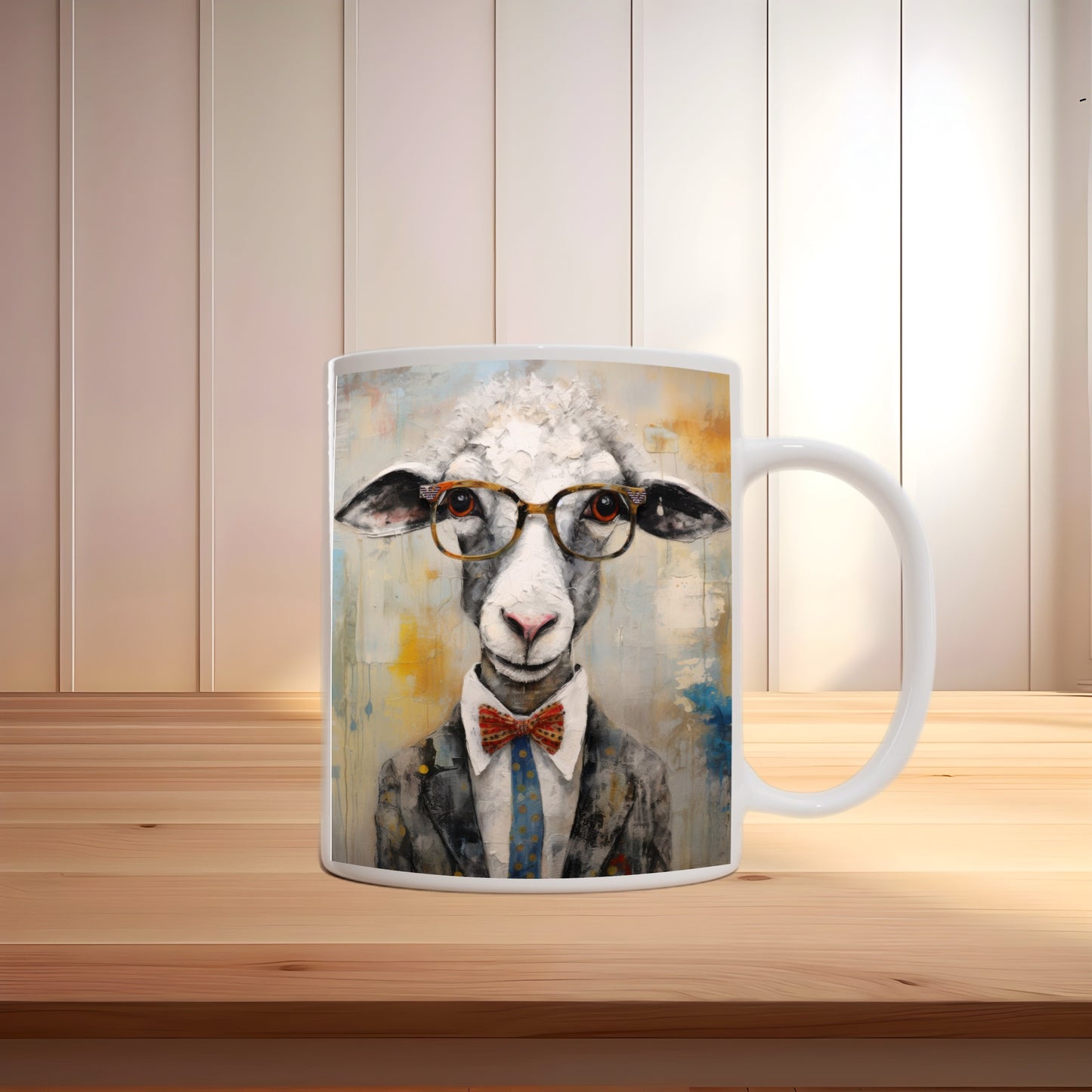 Sheep with Style – Dapper Gentleman Mug